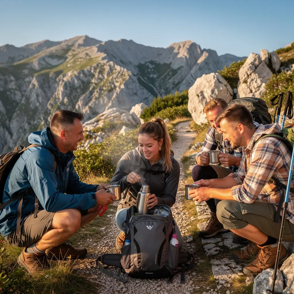 Mirisni čaj od mente s listovima svježe mente i limunom na drvenom stolu.