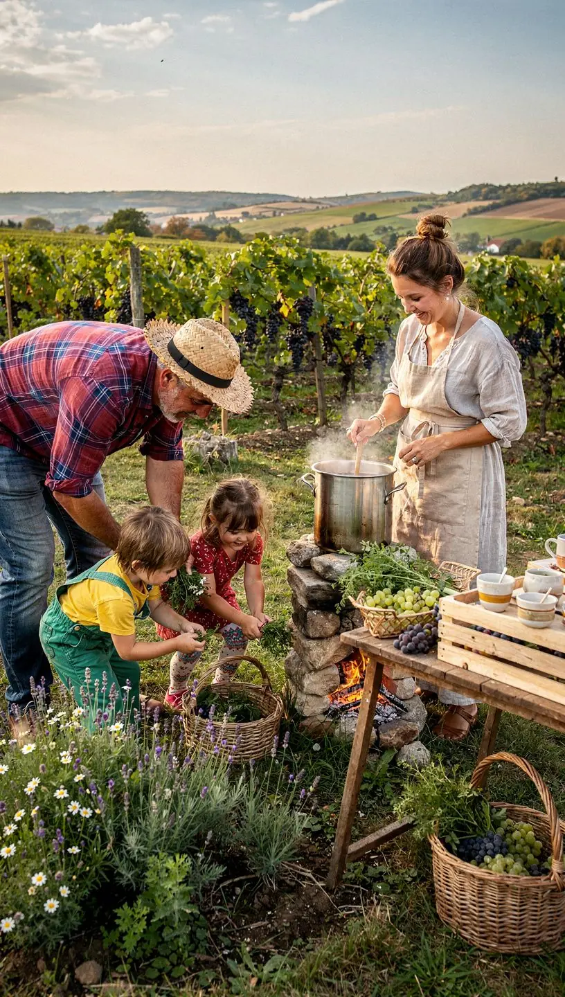 Elegantna čajna posuda s vrućim čajem poslužena uz domaće kolače.