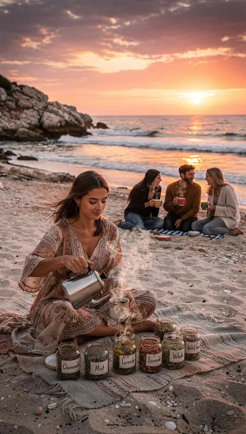 Tradicionalni ritual pripreme čaja s naglaskom na kulturnu baštinu Hrvatske.